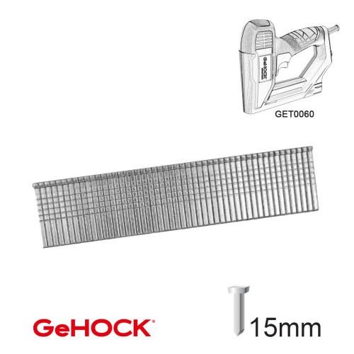 Καρφιά Καρφωτικού F 15mm 5000 τεμ. GeHOCK