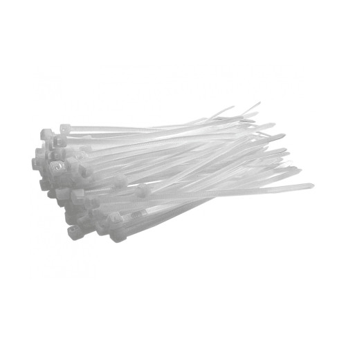 Δεματικά σε Λευκό Χρώμα 2.5x200mm 100 τεμ. GeHOCK