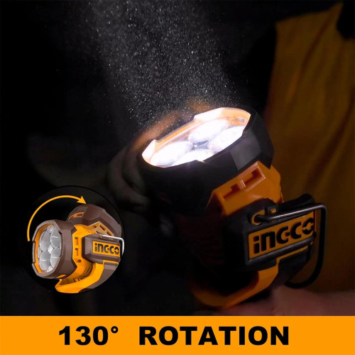 Προβολέας Εργασίας 20V Li-Ion SOLO 800-1400-2500 lumens