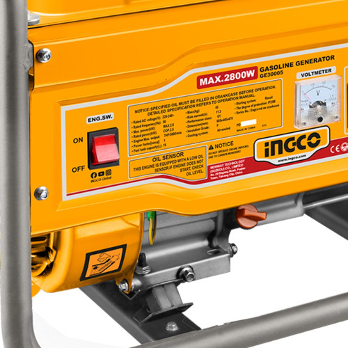 Γεννήτρια Βενζίνης με Σταθεροποιητή AVR 2.8kW  3.5kVA  7HP