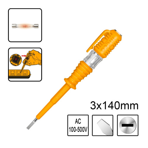 Δοκιμαστικό Κατσαβίδι 3x140mm