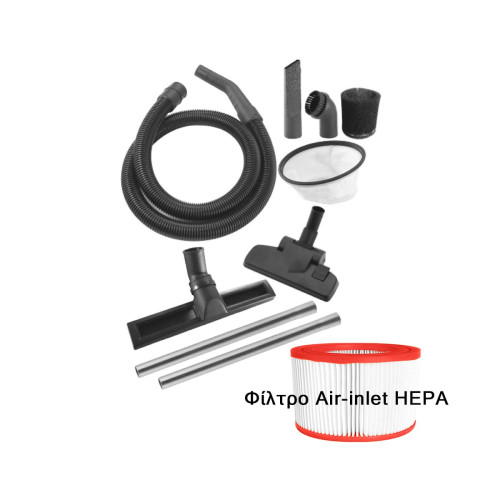 Ηλεκτρική Σκούπα Υγρών / Στερεών 75 Lit 2x1200W